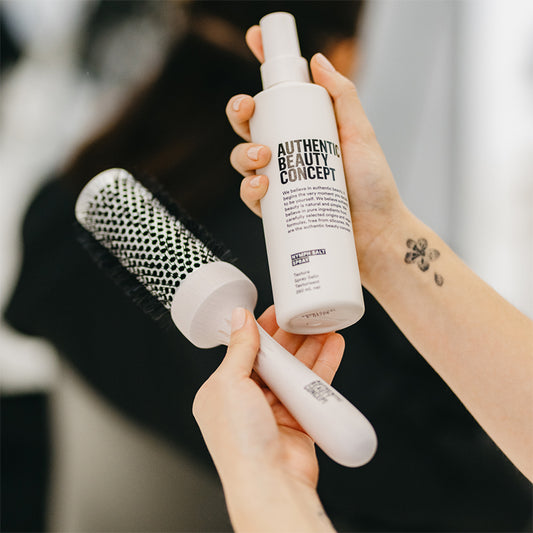 Vegane Thermo-Rundbürste