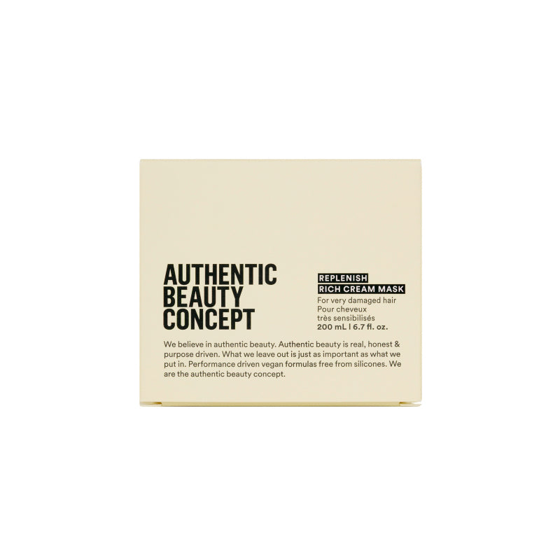 Authentic Beauty Concept Replenish Rich Cream Mask Verpackung