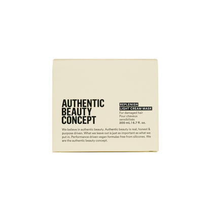 Authentic Beauty Concept Replenish Light Cream Verpackung